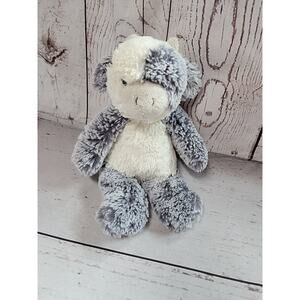 Aurora Small White Sweet & Softer cow  9"  Stuffed Animal Easter